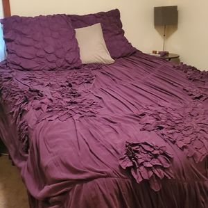 Anthropologie Georgina duvet cover/ shams